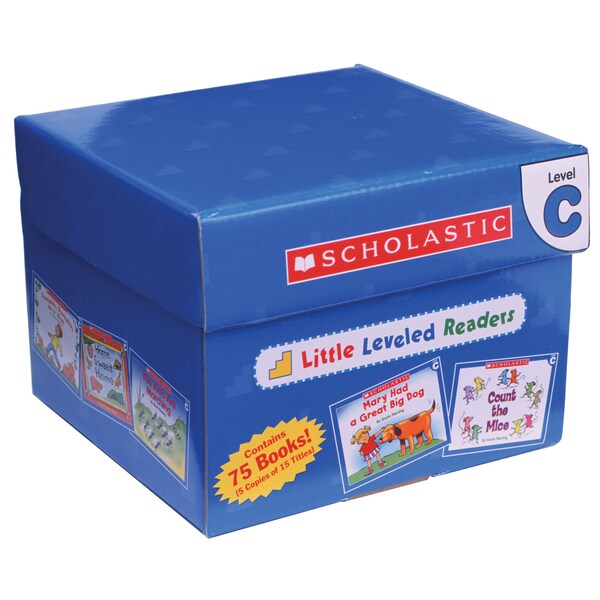 Scholastic Teaching Resources Little Leveled Readers Book: Level C Box Set, 15 Titles, PK5 545067723 - main
